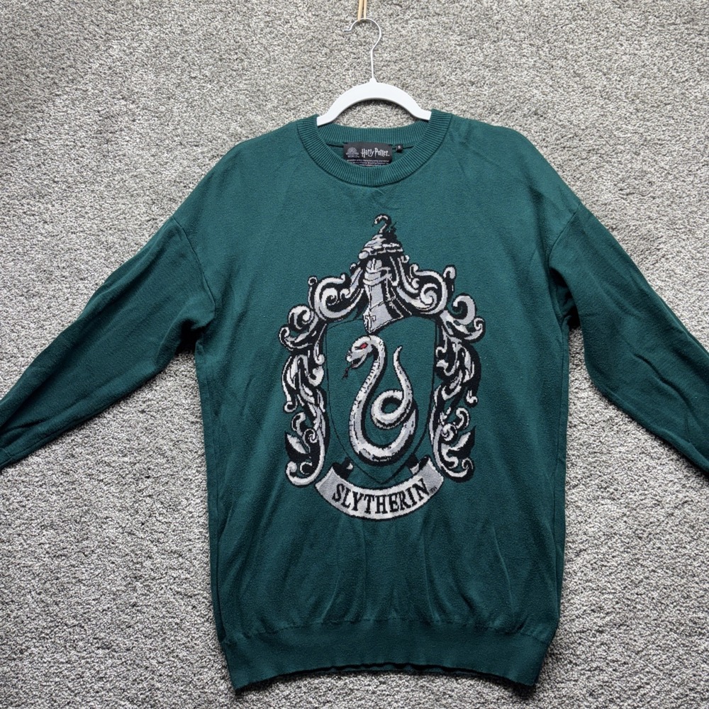 Harry Potter Slytherin Sweatshirt Small Hogwarts House Novelty Wizarding World